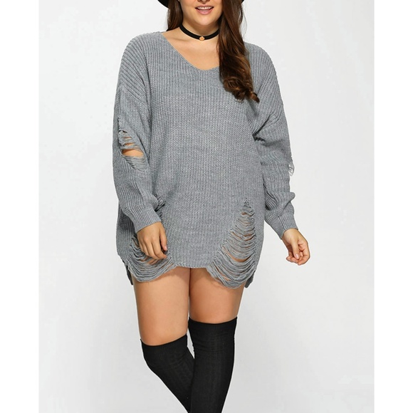 plus size sexy sweater dress